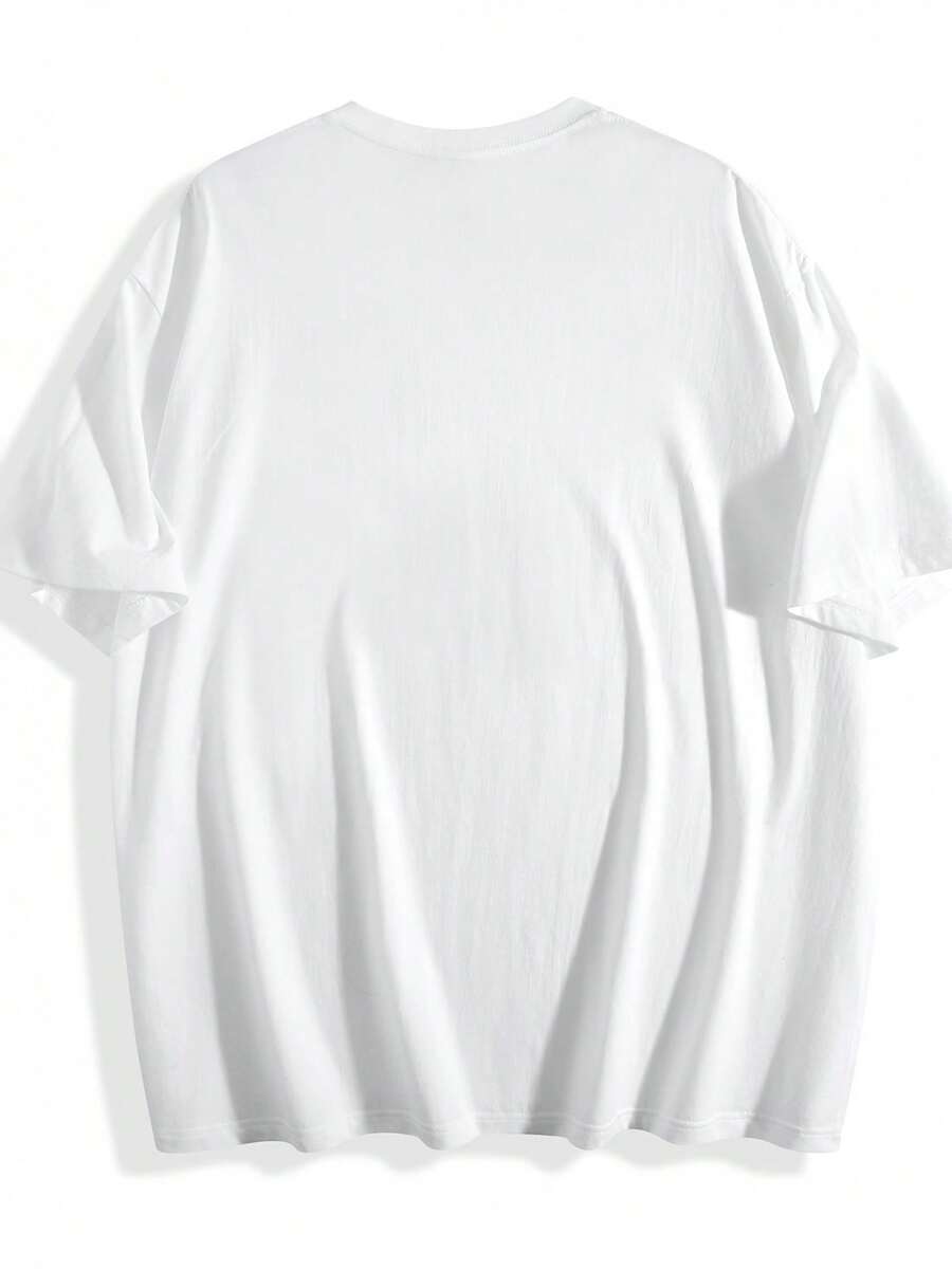 Fashionable Letter Printed Women'S T-Shirt - Comfortable And Relaxed