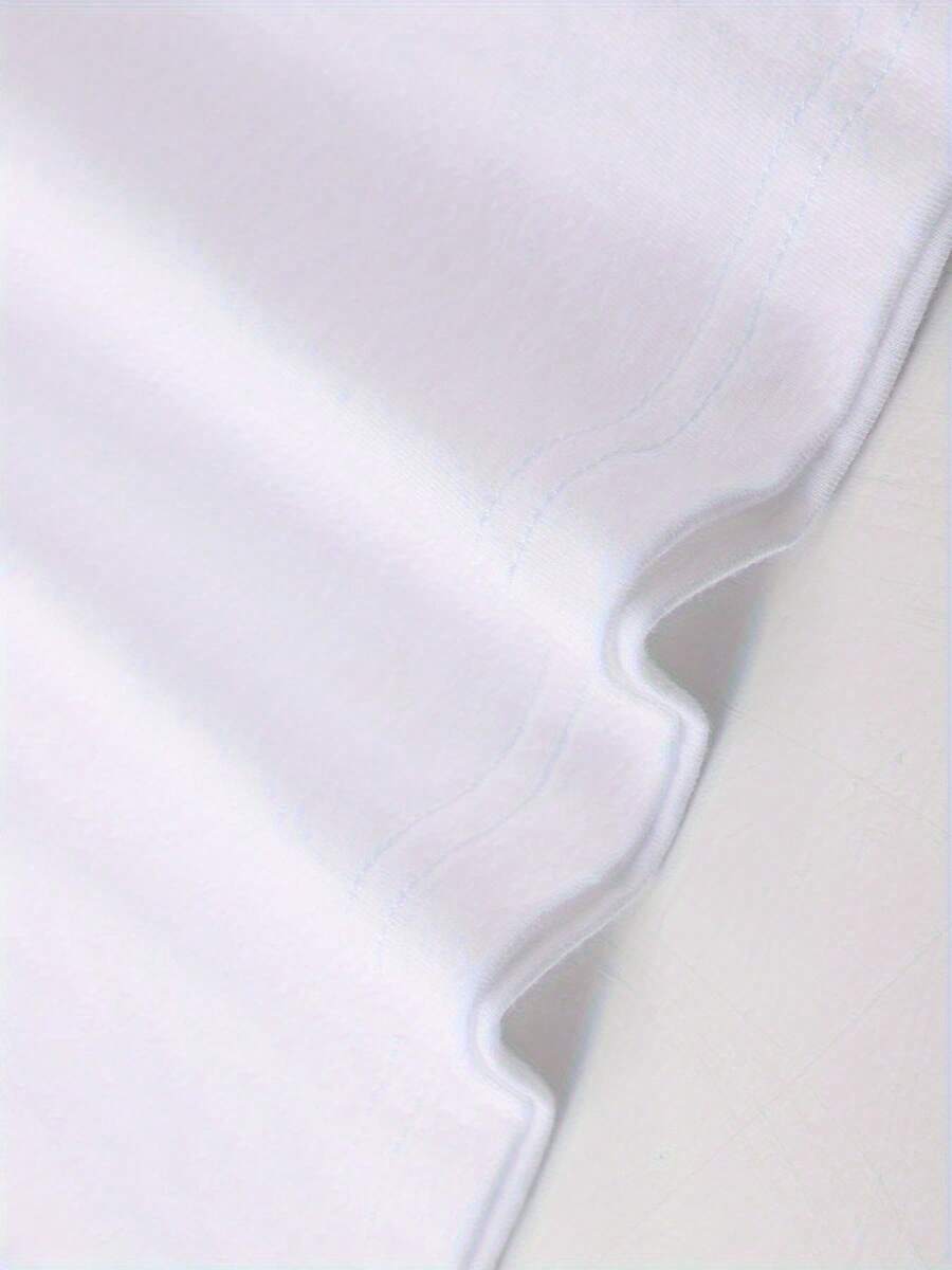 A Stylish Solid Color Loose T-Shirt With A Round Neck And Short Sleeves, Comfortable And Breathable