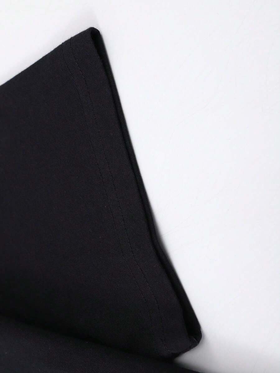 A Stylish Solid Color Loose T-Shirt With A Round Neck And Short Sleeves, Comfortable And Breathable