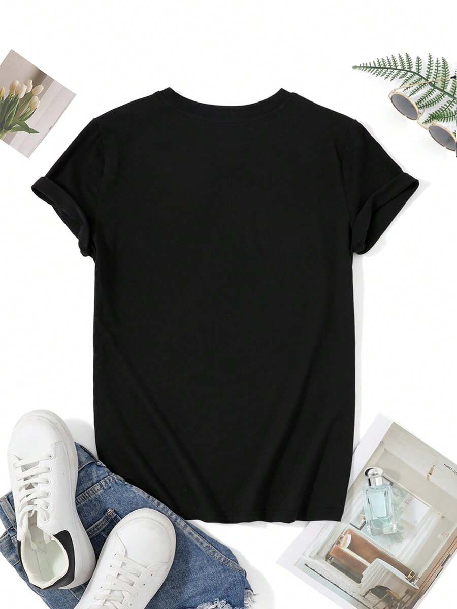 Women's Nordic Folk Art T-Shirt - Short Sleeve Crew Neck Blouse-Compatible Suitable For Spring & Summer Top With Sun Wheel & Traditional Nordic Patterns